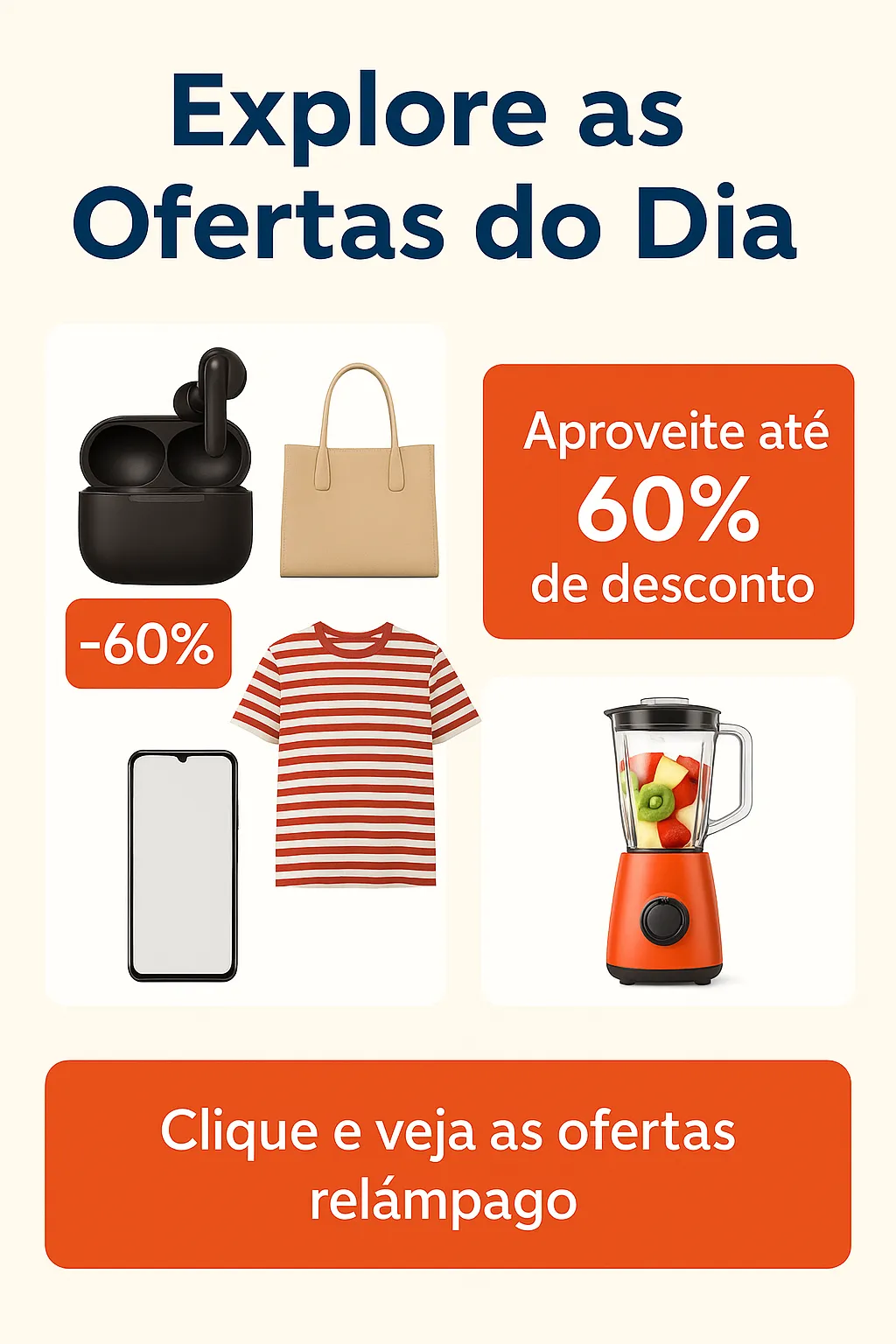 Ofertas do dia com tempo limitado
